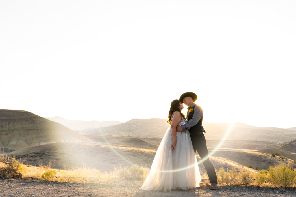Painted Hills Elopement location.
