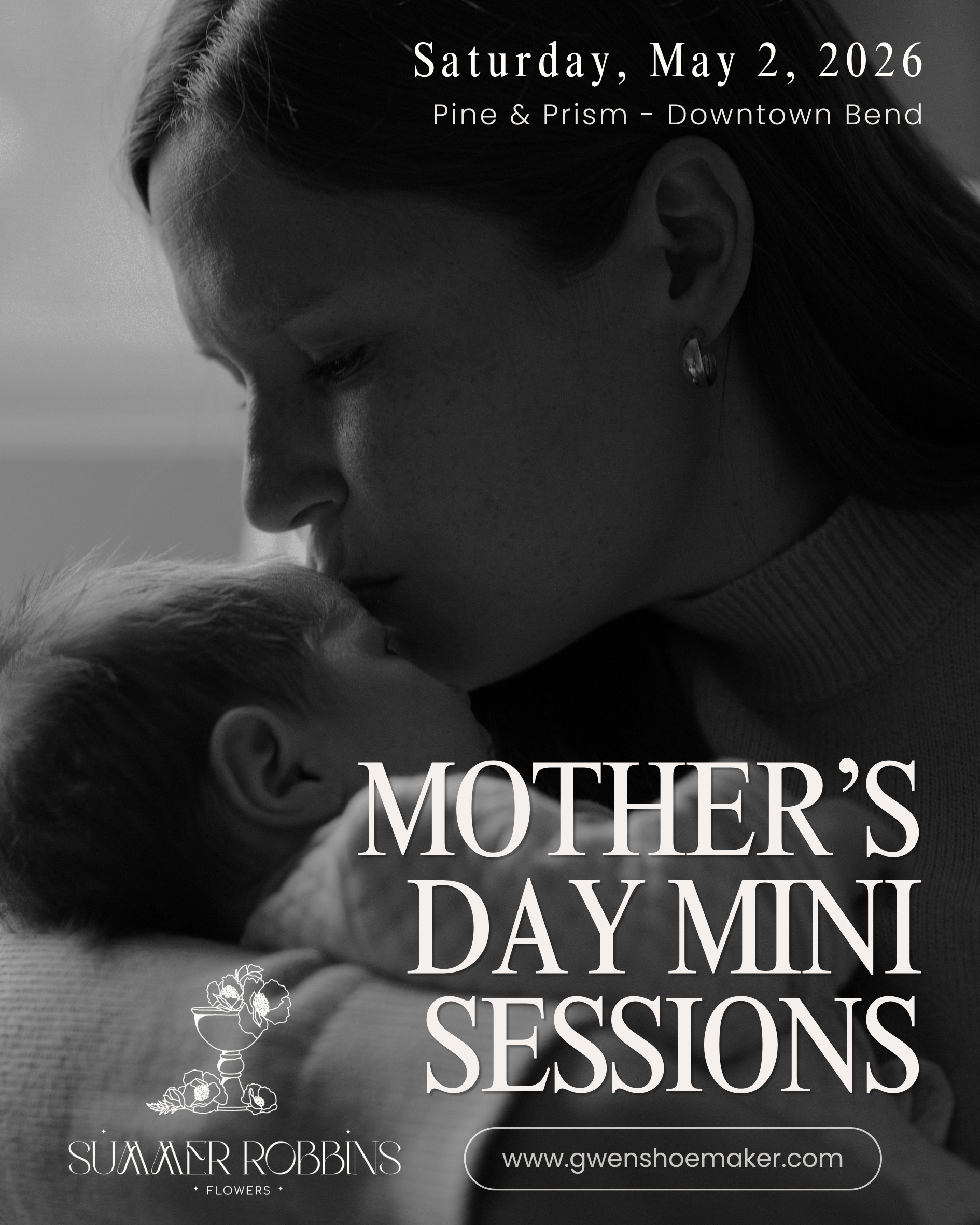 Mother's Day Mini Sessions May 2, 2026.